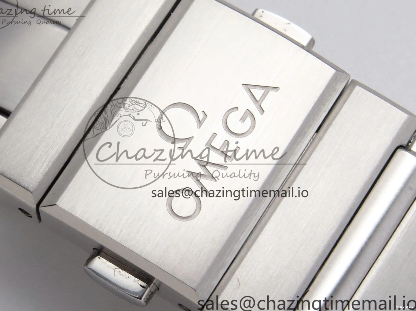 0214 Classic Constellation 41mm SS ASWF 1:1 Best Edition Green Dial on SS Bracelet A 7697